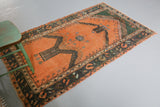 Vintage Anatolian Rug 3.9ftx6.6ft