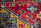 Vintage Konya Seccade Rug 4.7ftx7ft