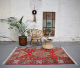 Old Çanakkale Rug 4.1ftx6.1ft