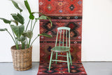 Vintage Sivas Kilim Runner, Kilim rugs, Wild Shaman Rug Store