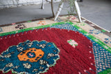 Old Konya Tulu Rug 4.1ftx5.5ft