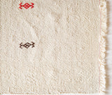 Vintage mini kilim rug in room decor setting, kilim, Turkish rug, vintage rug, portland, rug shop, bright colors, wild shaman, soft rug, bold color, Portland, Oregon, rug store, rug shop, local shop