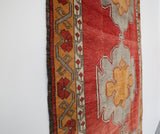 Old Anatolian Runner Rug 4.10ftx11ft