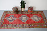Old Anatolian Runner Rug 4.9ftx11ft