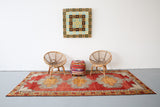 Old Anatolian Runner Rug 4.10ftx11ft