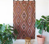 old rug, antique rug, earthy colors, faded colors, Turkish rug, vintage rug, worn out rug, distressed rug, Portland, Oregon, rug store, rug shop, local shop, pile rug