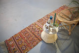Vintage Maras Kilim Runner 2ft x 10.10ft