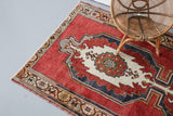 Old Anatolian Runner Rug 5ftx10.9ft