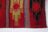 Turkish rug, vintage rug, flat weave, kilim rug, large area rug, square rug, Wild Shaman, Portland, Oregon, rug store, rug shop, local shop,  bright colors, area rug, bold color