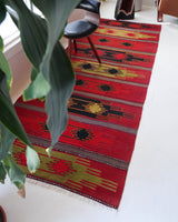Turkish rug, vintage rug, flat weave, kilim rug, large area rug, square rug, Wild Shaman, Portland, Oregon, rug store, rug shop, local shop,  bright colors, area rug, bold color