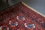 old rug, antique rug, Turkish rug, Portland, Oregon, rug store, rug shop, local shop, bright colors, wild shaman, area rug, red rug, bold color, burgundy, dark red, rug shop, portland, Anatolian rug