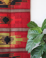 Turkish rug, vintage rug, flat weave, kilim rug, large area rug, square rug, Wild Shaman, Portland, Oregon, rug store, rug shop, local shop,  bright colors, area rug, bold color