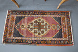 Vintage Mini Turkish Rug 1.9ftx3.2ft
