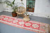 Old Kurdish Herki Runner 2.11ftx11.2ft