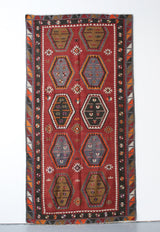 Old Sivas Sarkisla Kilim 5.2ftx9.10ft