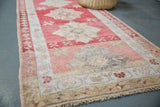 Old Kurdish Herki Runner 2.11ftx11.2ft