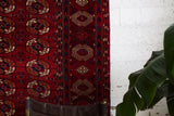 old rug, antique rug, Turkish rug, Portland, Oregon, rug store, rug shop, local shop, bright colors, wild shaman, large rug, area rug, red rug, bold color, baluch rug, burgundy, dark red