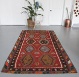 Old Sivas Sarkisla Kilim 5.2ftx9.10ft
