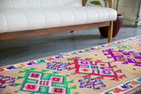 Vintage Kurdish Herki Runner 2.10ftx12.5ft
