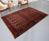 old rug, antique rug, Turkish rug, Portland, Oregon, rug store, rug shop, local shop, bright colors, wild shaman, area rug, red rug, bold color, burgundy, dark red, rug shop, portland, Anatolian rug