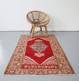 Semi-Antique Turkish Kirsehir Rug 3'6" x 5'4"