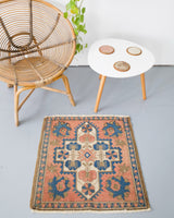 old rug, antique rug, earthy colors, faded colors, turkish rug, vintage rug, flat weave, mini rug, pile rug, Wild Shaman, Portland, Oregon, rug store, rug shop, local shop