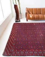 Turkish rug, vintage rug, flat weave, kilim rug, large area rug, square rug, Wild Shaman, Portland, Oregon, rug store, rug shop, local shop, bright colors, area rug, bold color