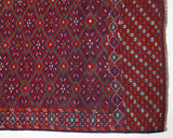 Turkish rug, vintage rug, flat weave, kilim rug, large area rug, square rug, Wild Shaman, Portland, Oregon, rug store, rug shop, local shop, bright colors, area rug, bold color