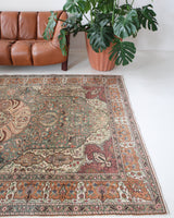pile rug, turkish rug, vintage rug, portland, rug shop, wild shaman, area rug, worn out rug, earthy rug