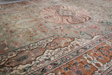 pile rug, turkish rug, vintage rug, portland, rug shop, wild shaman, area rug, worn out rug, earthy rug