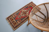Vintage Mini Turkish Rug 1.8ftx3.5ft