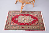 Vintage Mini Turkish Rug 2ftx3.5ft