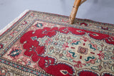 Vintage Mini Turkish Rug 2ftx3.5ft
