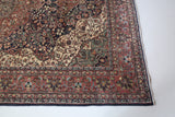 old rug, antique rug, Turkish rug, Portland, Oregon, rug store, rug shop, local shop, bright colors, wild shaman, large rug, area rug, red rug, bold color, dark navy