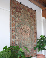 pile rug, turkish rug, vintage rug, portland, rug shop, wild shaman, area rug, worn out rug, earthy rug