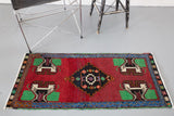 pile rug, Turkish rug, vintage rug, portland, rug shop, bright colors, wild shaman, area rug, red rug, mini rug, bold color, Portland, Oregon, rug store, rug shop, local shop