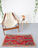 pile rug, Turkish rug, vintage rug, portland, rug shop, bright colors, wild shaman, area rug, red rug, mini rug, bold color, Portland, Oregon, rug store, rug shop, local shop