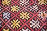 Vintage Erzurum Cicim Kilim 8.5ftx10.2ft