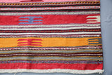 Old Mini Milas Kilim 2.10ftx4.8ft