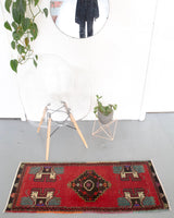 pile rug, Turkish rug, vintage rug, portland, rug shop, bright colors, wild shaman, area rug, red rug, mini rug, bold color, Portland, Oregon, rug store, rug shop, local shop