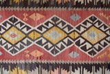 Vintage Kayseri Kilim Rug 3'3"x4'5"