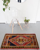 pile rug, Turkish rug, vintage rug, portland, rug shop, bright colors, wild shaman, area rug, red rug, mini rug, bold color, Portland, Oregon, rug store, rug shop, local shop