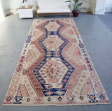 Old Nigde Kilim 5.11ftx15.6ft