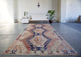 Old Nigde Kilim 5.11ftx15.6ft