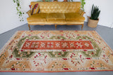 milas rug, soft rug, pile rug, turkish rug, vintage rug, portland, rug shop, earthy rug, wild shaman, area rug