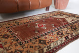old rug, antique rug, earthy colors, faded colors, Turkish rug, vintage rug, soft rug, Portland, Oregon, rug store, rug shop, local shop, bold colors