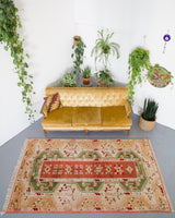 milas rug, soft rug, pile rug, turkish rug, vintage rug, portland, rug shop, earthy rug, wild shaman, area rug