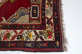 old rug, antique rug, Turkish rug, Portland, Oregon, rug store, rug shop, local shop, bright colors, wild shaman, large rug, area rug, red rug, bold color, burgundy, dark red, soft rug