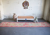 Vintage Kurdish Herki Runner 2.6ftx13.2ft