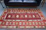 Vintage Turkish Milas Rug 4'4" x 7'7"